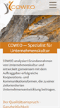 Mobile Screenshot of coweo-personalberatung.de